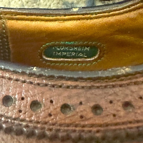 VINTAGE 9.5D FLORSHEIM IMPERIAL KENMOOR 93602. AF 1975 - Picture 12 of 12